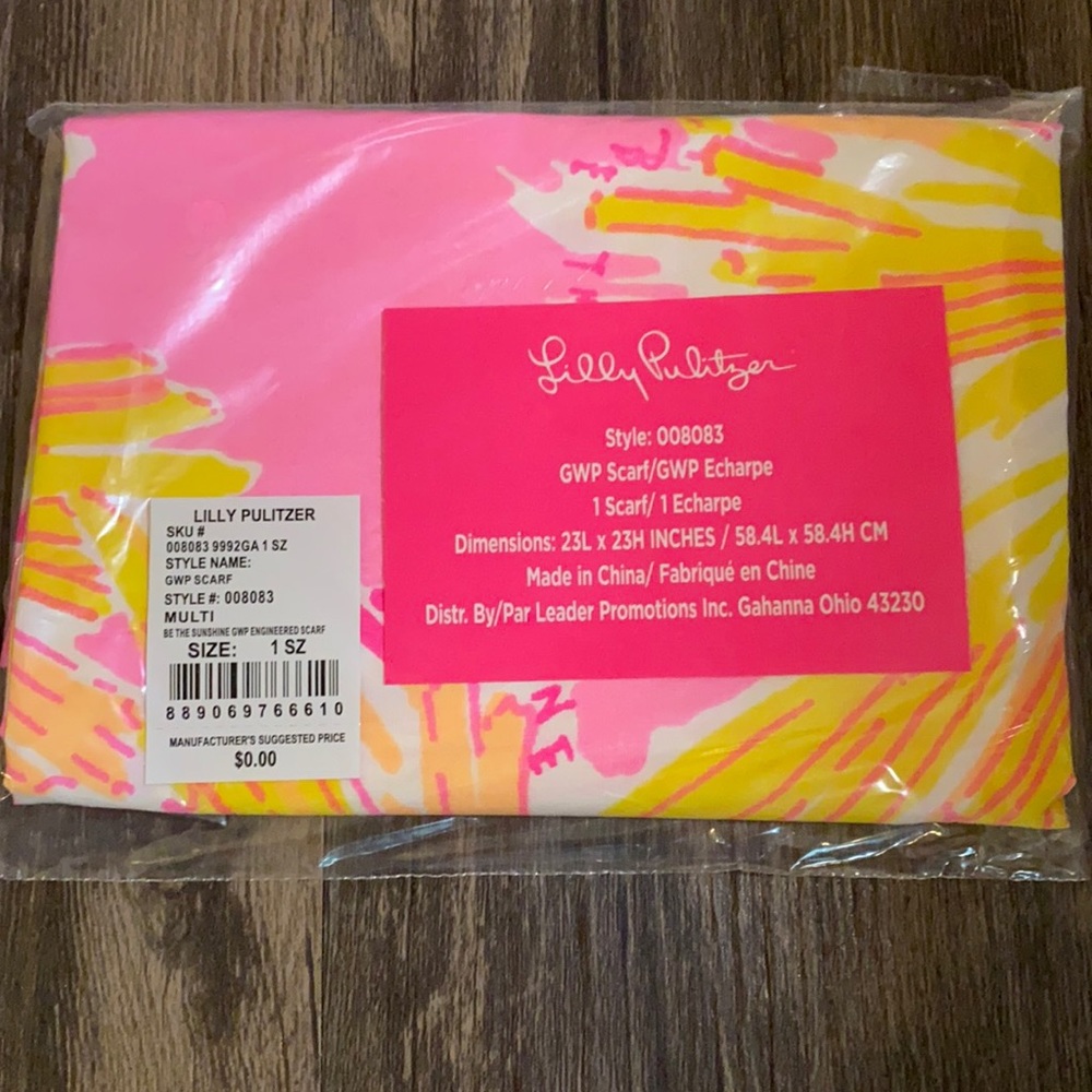 New! Lilly Pulitzer scarf
